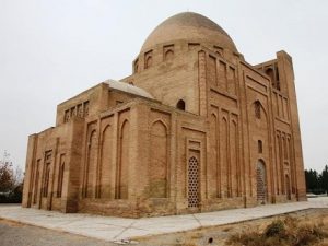 نمای قدیمی از گنبد